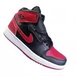 air jordan 1 chicago black red leather